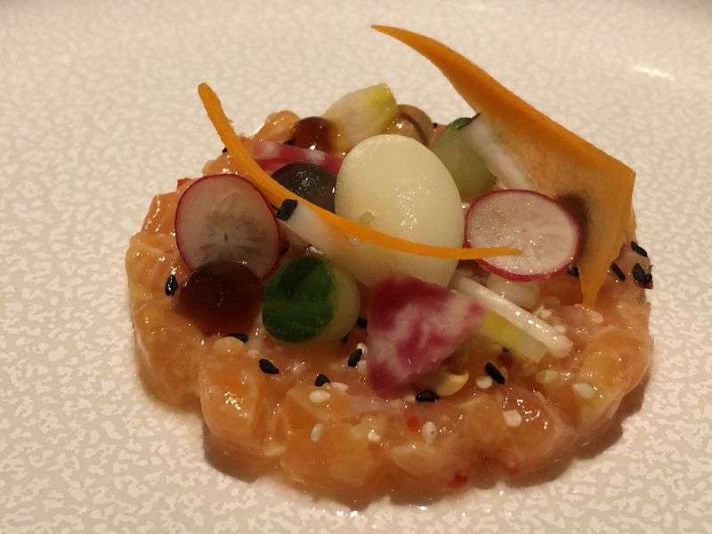 Loch Duart salmon tartare Loch Duart salmon tartare