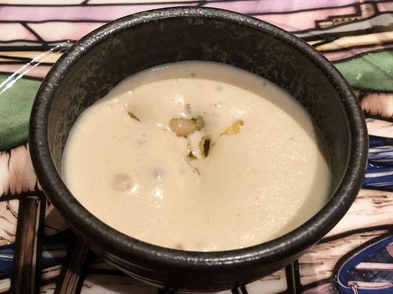 Cannellini bean velouté