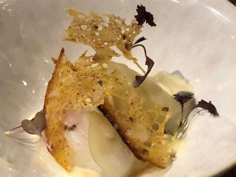 Arlington white hen’s coddled egg
