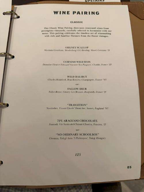 The Gastronome Restaurant Reviews - Upstairs by Tom Shepherd, 25 Bore St, Lichfield WS13 6NA